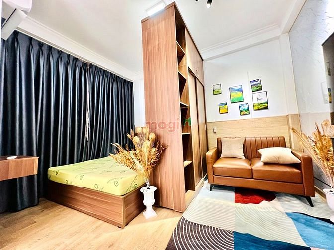 Hình ảnh Phòng Studio Full Nội thất Cửa sổ Lớn Quận 1 Giá Hạt Dẻ