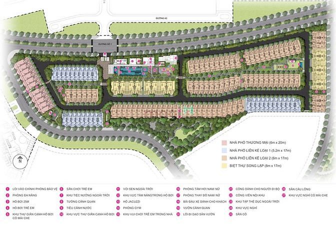 Hình ảnh Cho thuê nhà phố, biệt thự Palm Residence, giỏ hàng cập nhật mới nhất