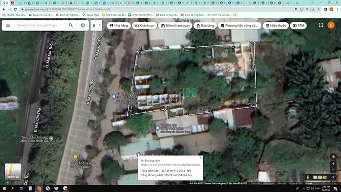 Hình ảnh Bán đất xây cao tầng đường Mai chí Thọ, Dt: 27x55m, Giá: 200ttr/m2