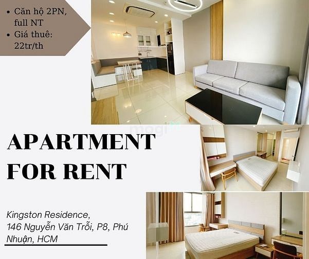 Hình ảnh Chủ căn 2PN, Kingston Residence -Phú Nhuận cho thuê 22tr/th
