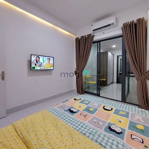 Hình ảnh Studio 1 PN, full nội thất, free phí dịch vụ, ra vào vân tay