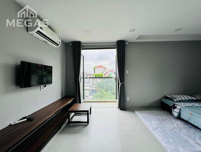 Hình ảnh Studio 2 ban công full nội thất có bảo vệ an ninh ngay Gigamall