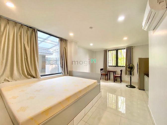 Hình ảnh Sẵn 1p Studio trong khu biệt thự Bình An, Full nội thất, cửa sổ lớn