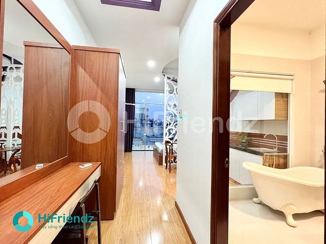 Hình ảnh Studio cửa sổ ban công mới rộng rãi quận 7