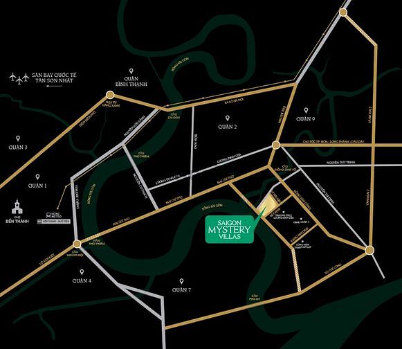Hình ảnh Bán lô đất Saigon Mystery Villas, Quận 2, 7x20m đất, giá tốt nhất hiện