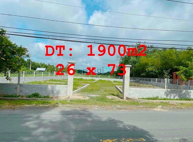 Hình ảnh Bán đất Củ Chi 1900m2 đất THỔ CƯ, MT NHỰA, giá 4,8 tỷ ( MCT 8/12)