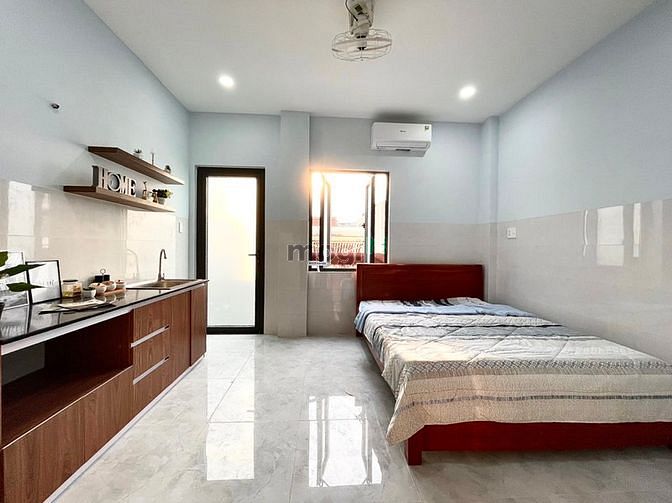 Hình ảnh Studio full bội thất, mới xây ngay cầu Sài Gòn