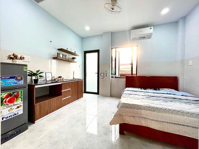 Hình ảnh Studio full bội thất, mới xây ngay cầu Sài Gòn