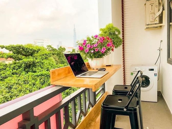 Hình ảnh Căn Hộ 1 PN Full nội Thất Máy giặc riêng