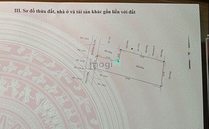 Hình ảnh Bán đất thổ cư 1/Tây Lân,BTĐA,Bình Tân.KT: 8m nở hậu 16m dài 44m