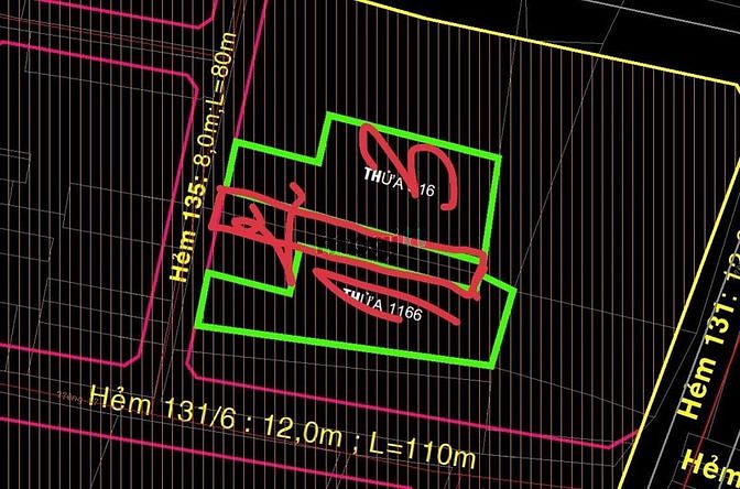 Hình ảnh Bán đất thổ cư 1/Tây Lân,BTĐA,Bình Tân.KT: 8m nở hậu 16m dài 44m