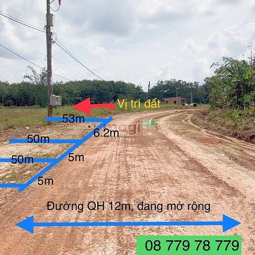 Hình ảnh Đất mặt tiền KCN Becamex Đồng Phú 5x50m 100m2 thổ cư