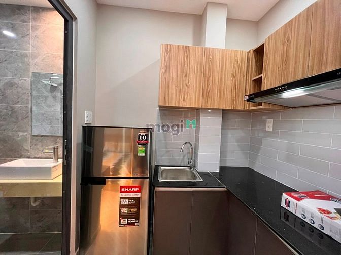 Hình ảnh Mb6623 nạp rút nhanh chóng Studio Full nội thất bếp xa giường gần công viện Gia Định.