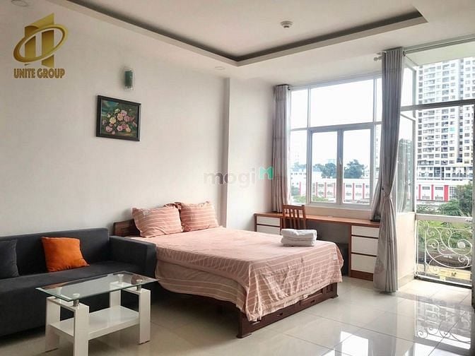 Hình ảnh Mb6623 nạp rút nhanh chóng Studio_1PN Vách ngăn_Ban công Cửa sổ lớn thoáng mát full NT Q.5