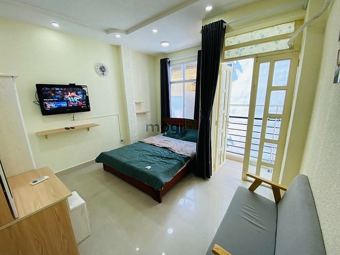 Hình ảnh Mb6623 nạp rút nhanh chóng balcon, máy giặt riêng, full nội thất, an ninh thoáng mát Q1