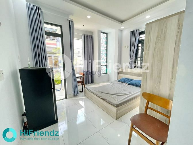 Hình ảnh Phòng mới 100% khu vực Tân Bình sáp Quận 10 Có Ban Công