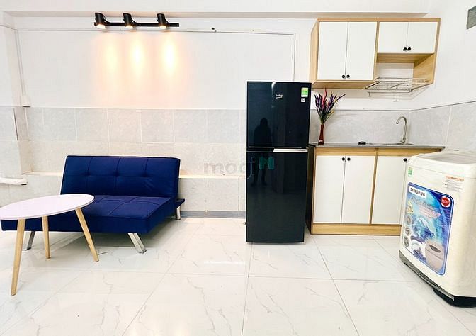 Hình ảnh CHDV mới 2PN, 1PK BAN CÔNG, MÁY GIẶT RIÊNG dưới chân cầu Bình Lợi
