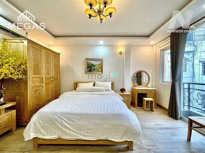 Hình ảnh CĂN HỘ Studio ban công lớn nội thất ấm cúng ngay Lê Thánh Tôn