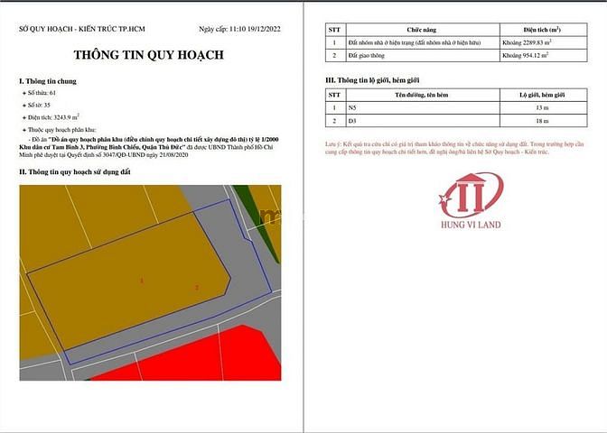 Hình ảnh BDS HVL Siêu Cò!! Phí 2% Lô 3000m² Bình Chiểu 3MT Chốt 60T 19/12/2022