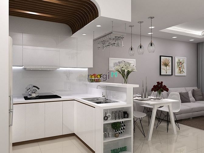 Hình ảnh Cho thuê CH Âu Cơ Tower 90m2, 3PN, 2WC, Full NT. Giá Thật: 13 tr/th