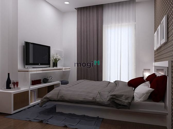 Hình ảnh Cho thuê CH Âu Cơ Tower 90m2, 3PN, 2WC, Full NT. Giá Thật: 13 tr/th