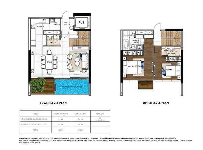 Hình ảnh Duplex 2PN full NT Châu Âu cao cấp, thang máy hồ bơi riêng view thoáng