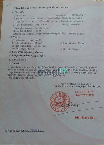 Hình ảnh Giảm 700tr, nhà đường Ba Vân, p.14, Tân Bình, SHR, 4ty140