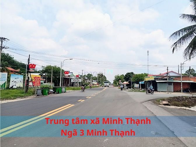 Hình ảnh Bán gấp 350m2 đất thổ cư Dầu Tiếng xã Minh Thạnh, 1,25 tỷ, hỗ trợ vay