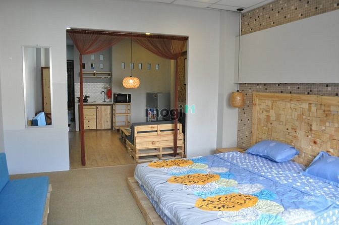 Hình ảnh Mb6623 nạp rút nhanh chóng Studio giá rẽ Full tiện nghi bancol lớn thoáng mát, gần chợ PN