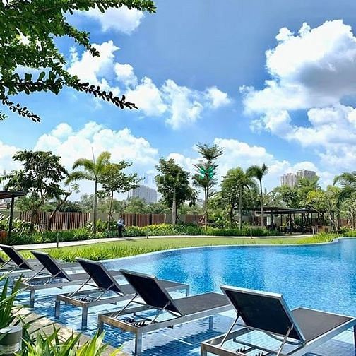 Hình ảnh Cho thuê 2PN Palm heights đầy đủ nội thất giá thuê từ 15tr/tháng