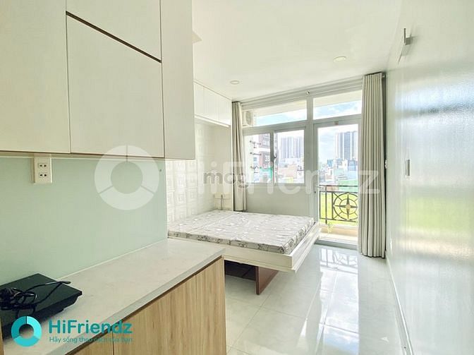 Hình ảnh Studio bancol Full NT , có dịch vụ dọn phòng , Hifriendz hỗ trợ cọc