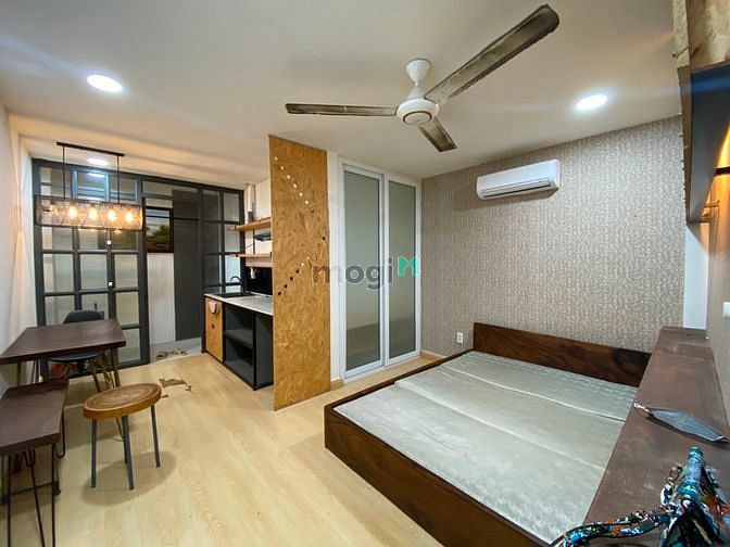Hình ảnh Mb6623 nạp rút nhanh chóng Studio tách bếp Full nội thất Bancol lớn, gần cầu Bình Lợi.