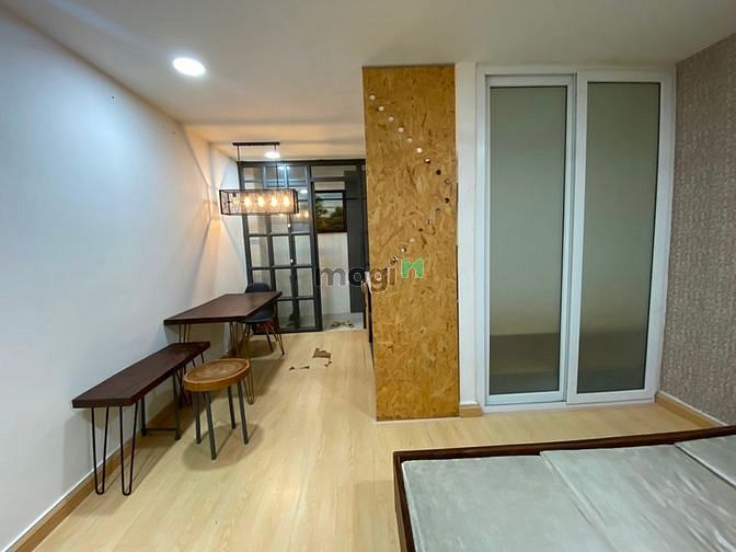 Hình ảnh Mb6623 nạp rút nhanh chóng Studio tách bếp Full nội thất Bancol lớn, gần cầu Bình Lợi.