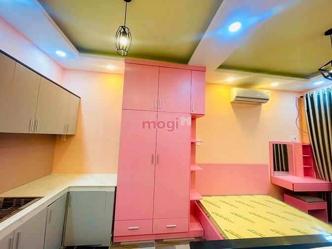 Hình ảnh 🦋 Tone hồng nên chỉ dành cho nữ - Full nội thất - Ban công thoáng mát