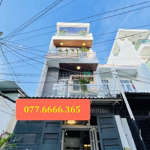 Hình ảnh Nhà hxh, phạm văn chiêu, 4 tầng nhỉnh 6 tỷ