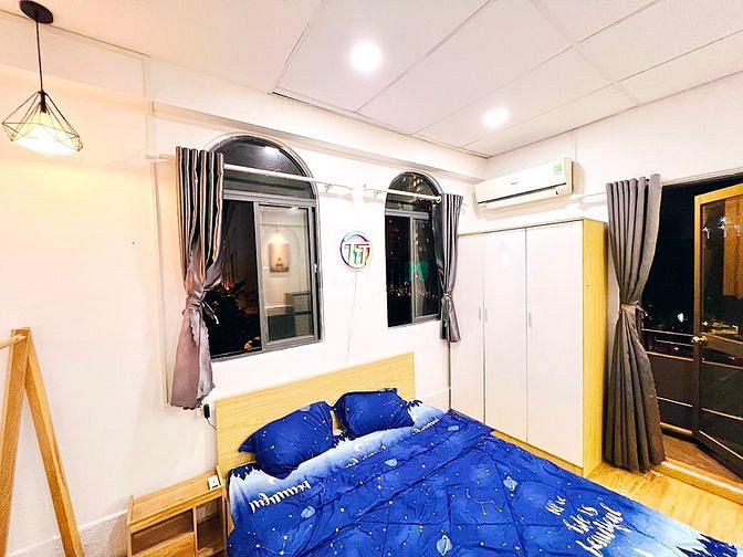 Hình ảnh CHDV bancon gần Q1, full nội thất, decor đẹp, cho nuôi Pet, view đẹp