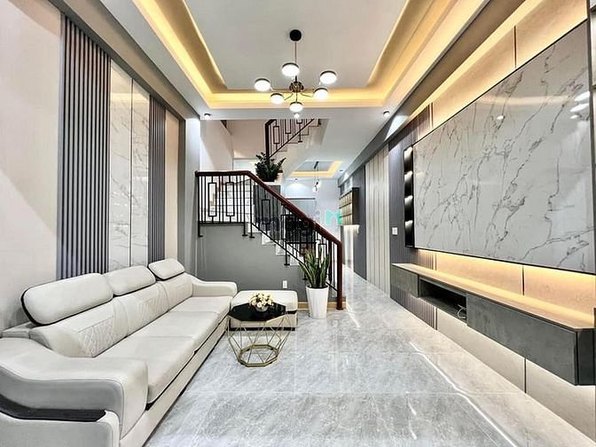 Hình ảnh Bán Nhà Phố Đường Bình Đức, Q8 1Tỷ08/54m2 SHR