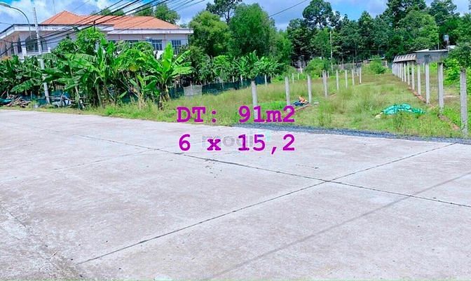 Hình ảnh Bán 91m2 FULL THỔ CƯ, Mặt tiền đường Bê Tông, QHKDCHH (Đô 21/12)