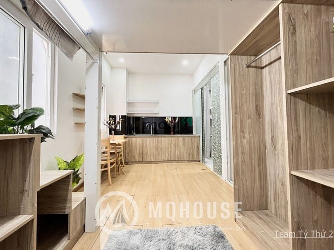 Hình ảnh Duplex Thoáng 30m2 Hồ Văn Huê Full NT, Thang máy, Thoáng mát