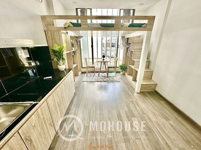 Hình ảnh Duplex Thoáng 30m2 Hồ Văn Huê Full NT, Thang máy, Thoáng mát