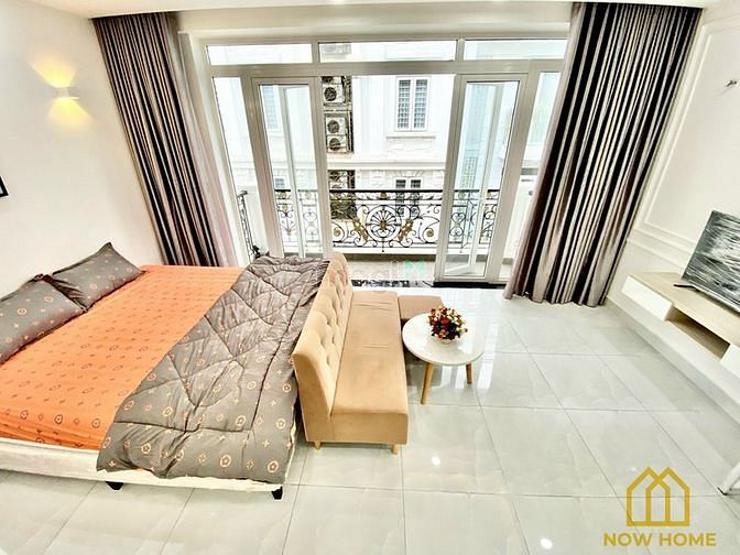 Hình ảnh Cho Thuê Căn Hộ Studio Full Nội Thất Có Ban Công Gần Sân Bay ✈✈