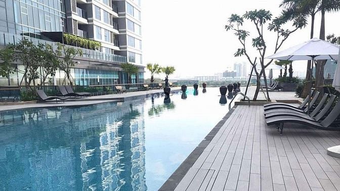 Hình ảnh Cho thuê Sunwah Pearl 3PN 123m2 Đầy đủ nội thất, giá $2,000 = 47tr/thá