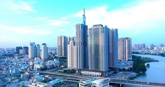 Hình ảnh Cho thuê Sunwah Pearl 3PN 123m2 Đầy đủ nội thất, giá $2,000 = 47tr/thá