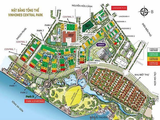 Hình ảnh Mb6623 nạp rút nhanh chóng Vinhomes Central Park bán căn 3PN, 116m2 block Park 3