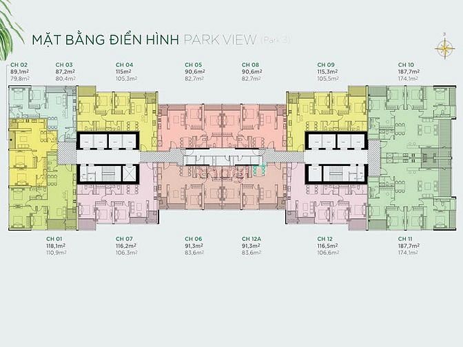 Hình ảnh Mb6623 nạp rút nhanh chóng Vinhomes Central Park bán căn 3PN, 116m2 block Park 3