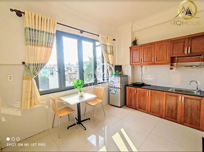 Hình ảnh Căn Hộ 1 Phòng Ngủ Full Nội Thất Có Balcon Có Bảo Vệ Có Thang Máy