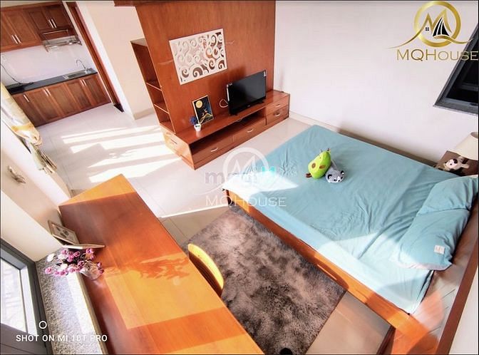 Hình ảnh Căn Hộ 1 Phòng Ngủ Full Nội Thất Có Balcon Có Bảo Vệ Có Thang Máy