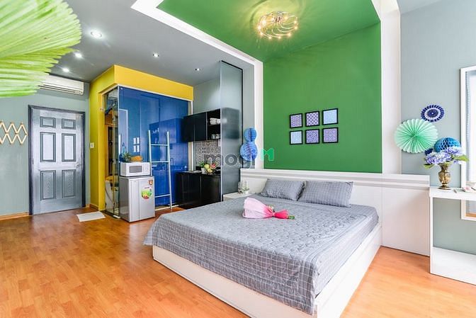 Hình ảnh Căn Hộ Studio Bancony Ký Con gần Chợ Bến Thành Quận 1