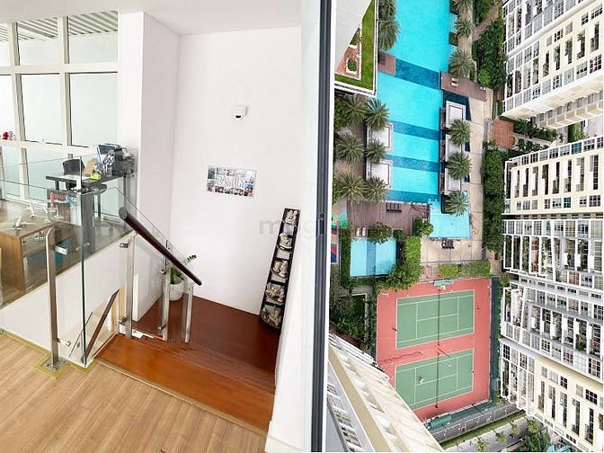 Hình ảnh Cho thuê căn Penthouse The Estella nội thất cơ bản kết cấu 4PN, 252m2