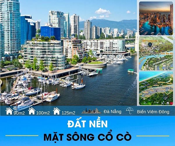 Hình ảnh lô MT Sông Cổ Cò chỉ 1tyxx 150m2